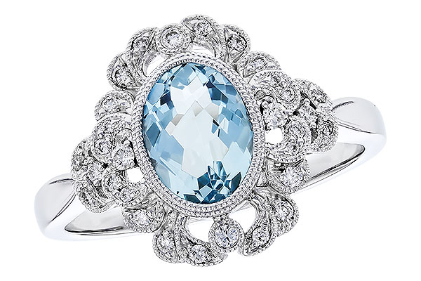 E319-20697: LDS RG .98 AQUA 1.14 TGW (8x6MM AQ)