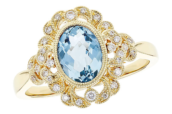 E319-20697: LDS RG .98 AQUA 1.14 TGW (8x6MM AQ)