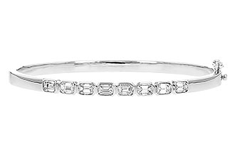 E319-21597: BANGLE 2.00 TW EMERALD CUTS