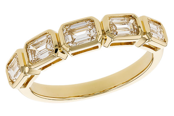 E319-23452: LDS DIA WED RG 1.20 TW EMERALD CUTS