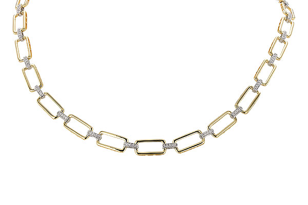 E319-25261: NECKLACE .50 TW (17")