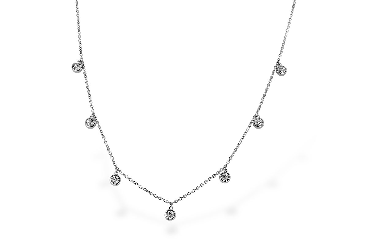 E319-26134: NECKLACE .32 TW (18")