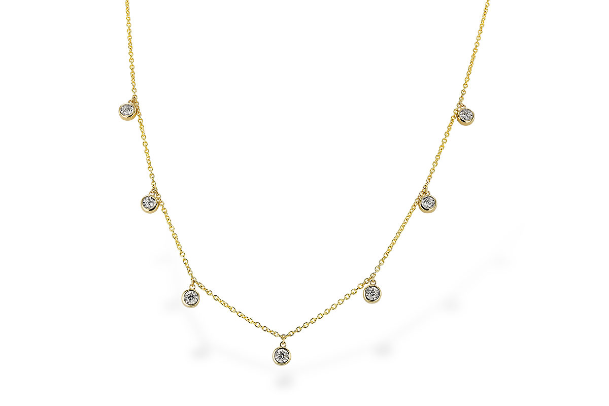 E319-26134: NECKLACE .32 TW (18")