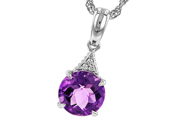 E319-27070: NECK 1.28 AMETHYST 1.29 TGW (7MM RD)