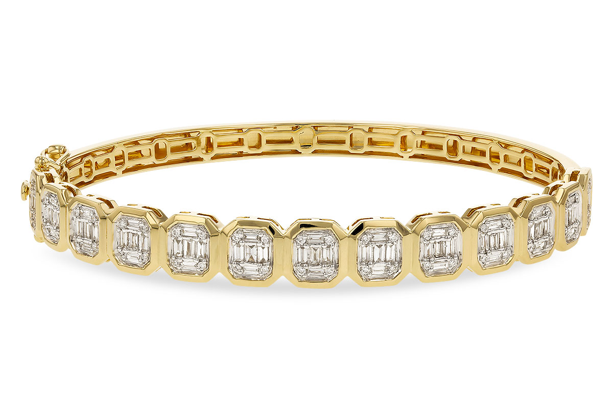 E320-09797: BANGLE .81 TW BAGUETTE 1.00 TW