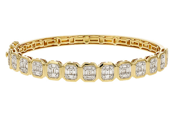 E320-09797: BANGLE .81 TW BAGUETTE 1.00 TW