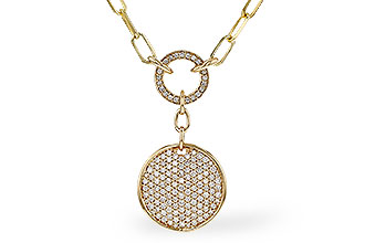 E320-11570: NECKLACE .92 TW (17")