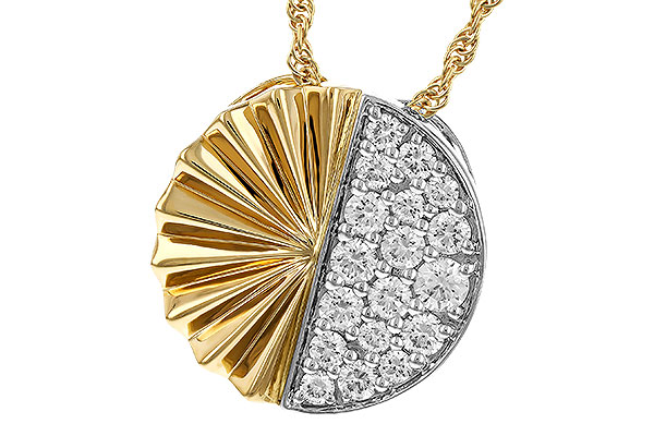 E320-16097: NECKLACE .50 TW