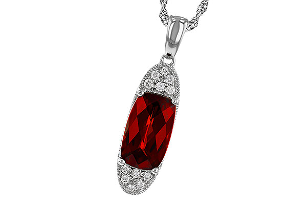 E320-16106: NECK 2.45 GARNET 2.55 TGW
