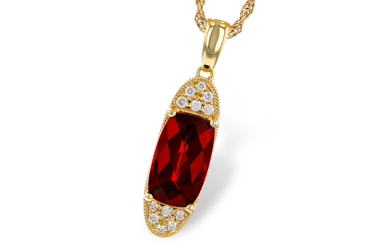 E320-16106: NECK 2.45 GARNET 2.55 TGW