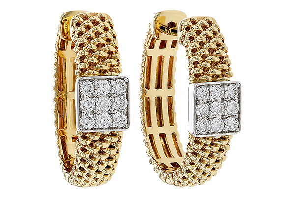E320-17006: EARRINGS .33 TW