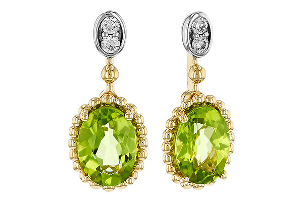 E320-17070: EARR 1.36 TW PERIDOT 1.42 TGW (7x5MM OV)