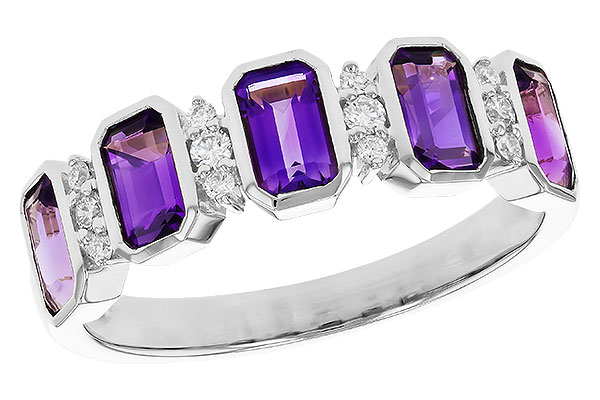 E320-17943: LDS RG 1.18 TW AMETHYST 1.30 TGW