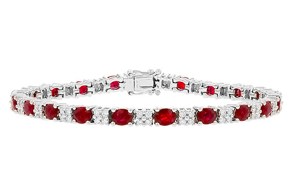 F045-56152: BRACELET 7.10 RUBY 7.92 TGW