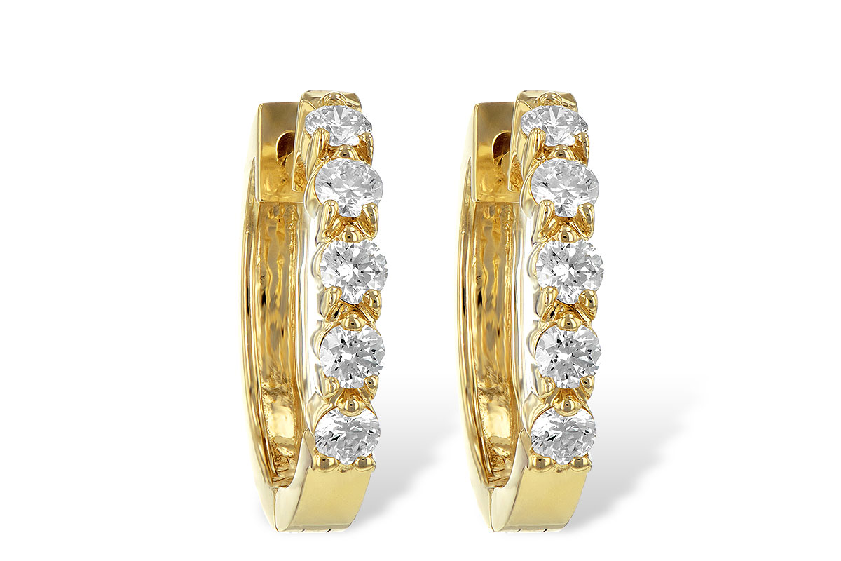 F046-48834: EARRINGS .50 TW