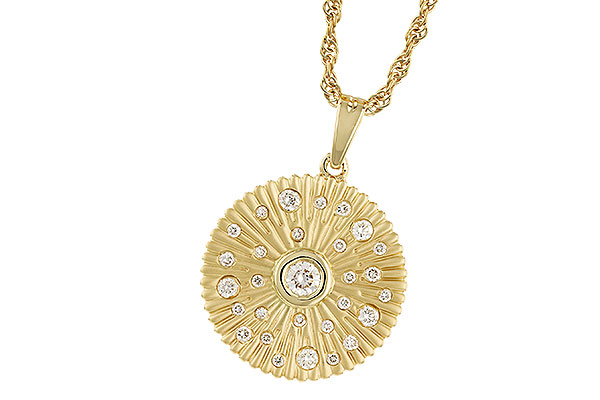 F229-22543: NECKLACE .24 TW