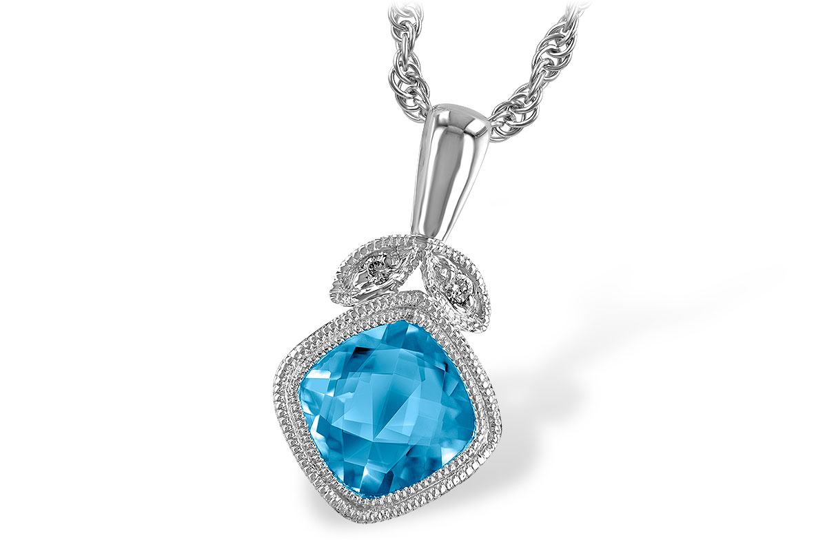 F231-97952: NECK 1.05 BLUE TOPAZ 1.06 TGW