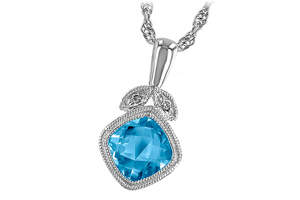 F231-97952: NECK 1.05 BLUE TOPAZ 1.06 TGW