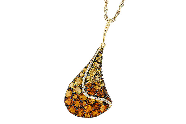 F233-77070: NECK 4.06 CITRINE 4.19 TGW