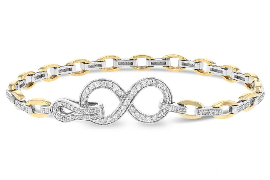 F233-77079: BRACELET 1.00 TW (YG & WG)