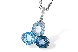 F234-65270: NECK 4.01 BLUE TOPAZ 4.06 TGW