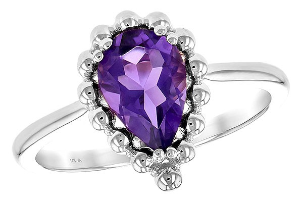 F234-67979: LDS RING 1.06 CT AMETHYST