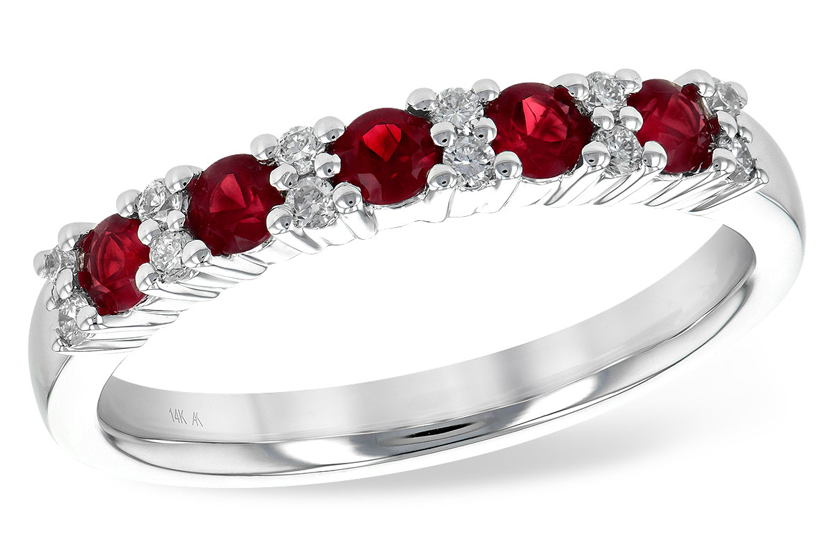 F235-56179: LDS WED RG .44 RUBY .58 TGW