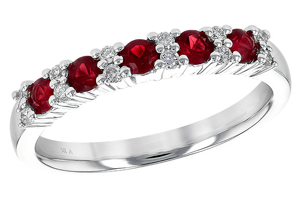 F235-56179: LDS WED RG .44 RUBY .58 TGW