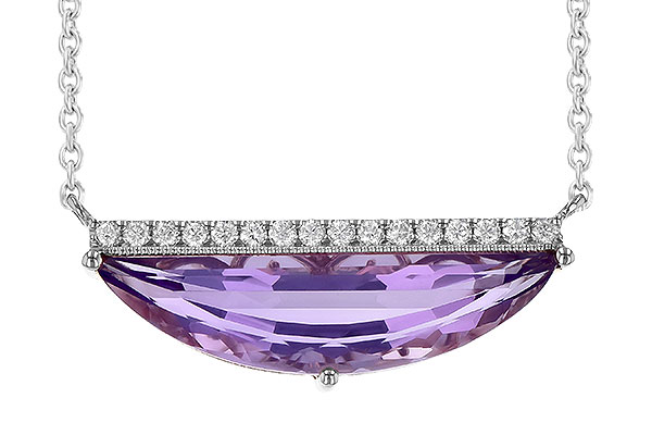 F235-60688: NECK 2.18 AMETHYST 2.28 TGW