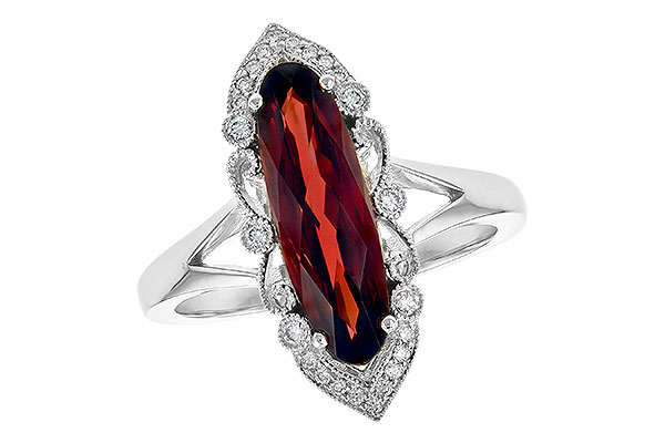F235-60706: LDS RG 2.58 GARNET 2.70 TGW