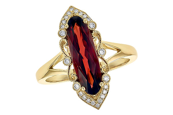 F235-60706: LDS RG 2.58 GARNET 2.70 TGW