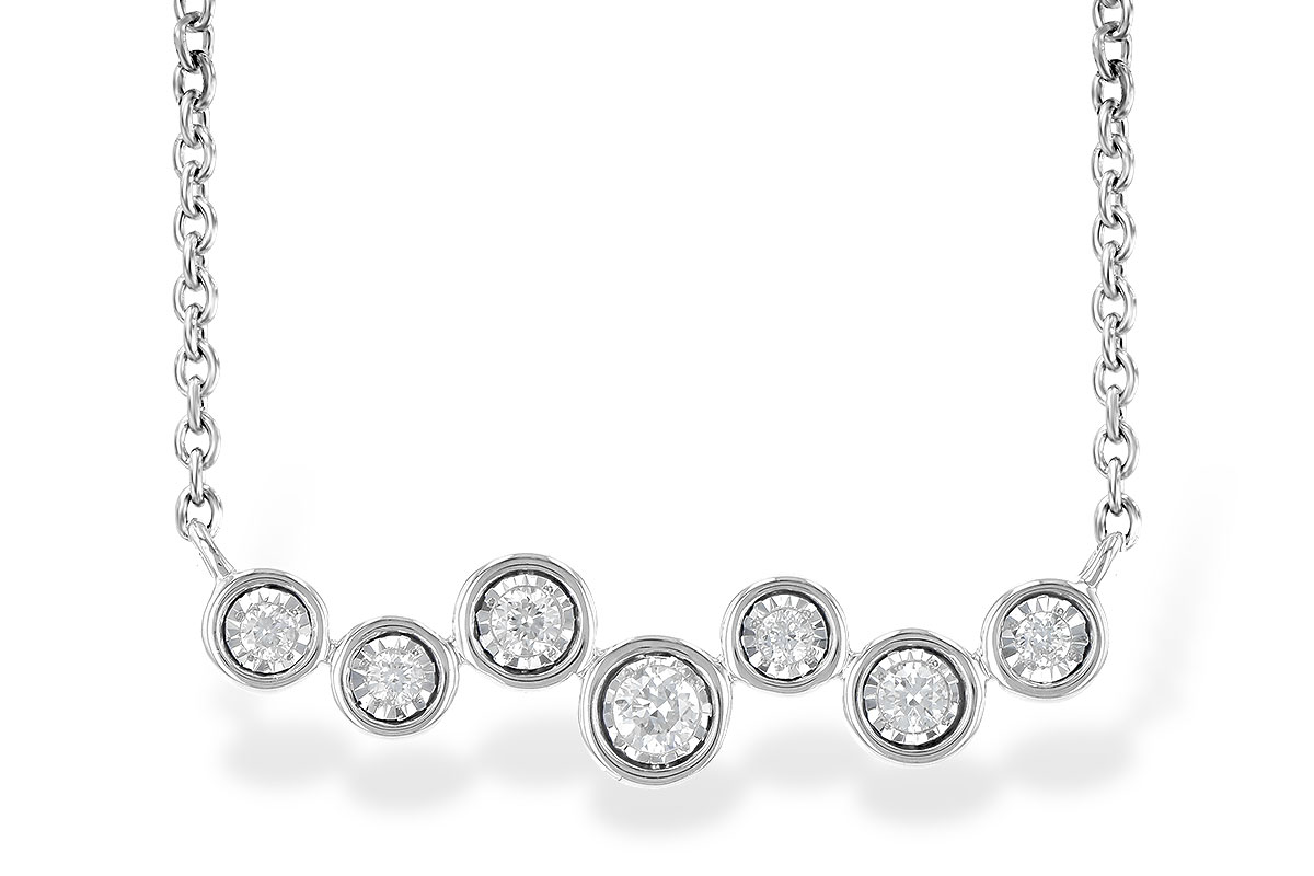 F235-61634: NECKLACE .13 TW