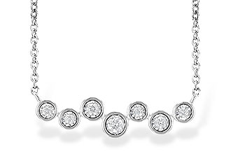 F235-61634: NECKLACE .13 TW