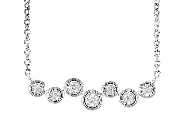 F235-61634: NECKLACE .13 TW