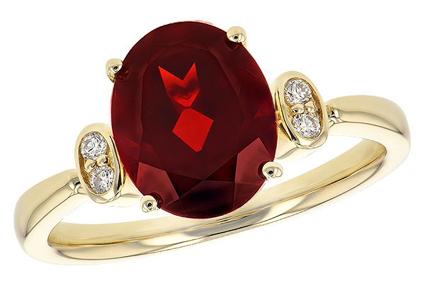 F235-62543: LDS RG 2.90 GARNET 2.96 TGW (10x8MM GAR)