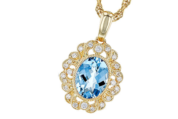 F319-20697: NECK .98 AQUA 1.12 TGW (8x6MM AQ)