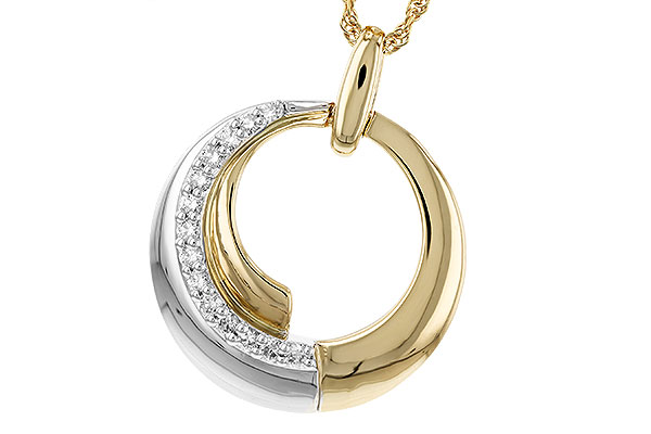 F319-26097: NECKLACE .25 TW