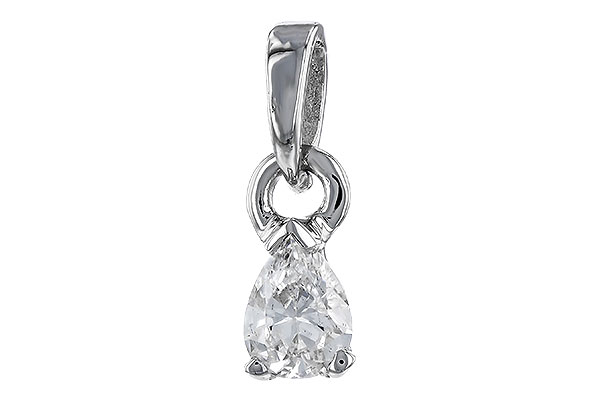 F320-11579: PENDANT .14 PEAR SHAPE