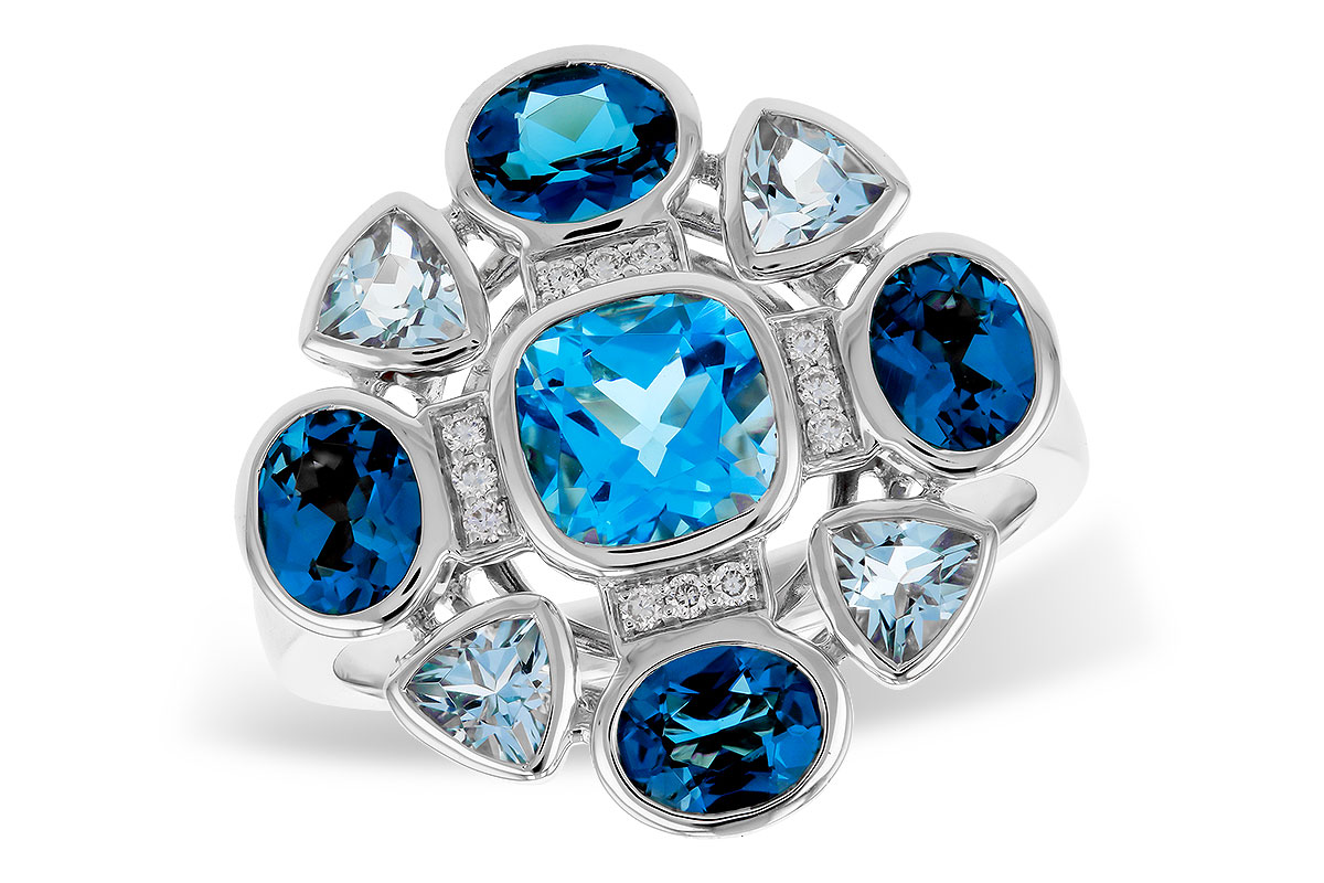 F320-12470: LDS RG 3.19 TW BLUE TOPAZ 3.25 TGW