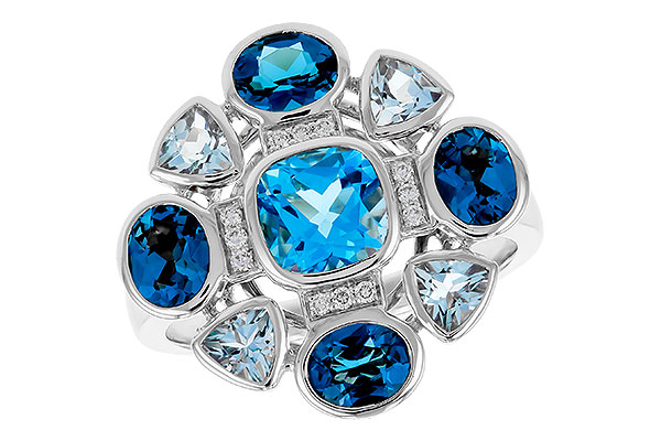 F320-12470: LDS RG 3.19 TW BLUE TOPAZ 3.25 TGW
