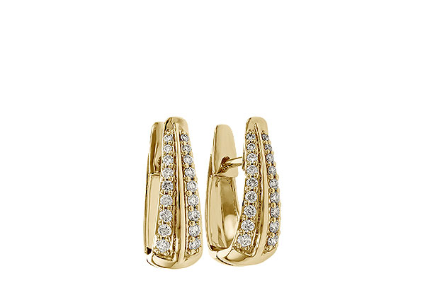 F320-12506: EARRINGS .25 TW