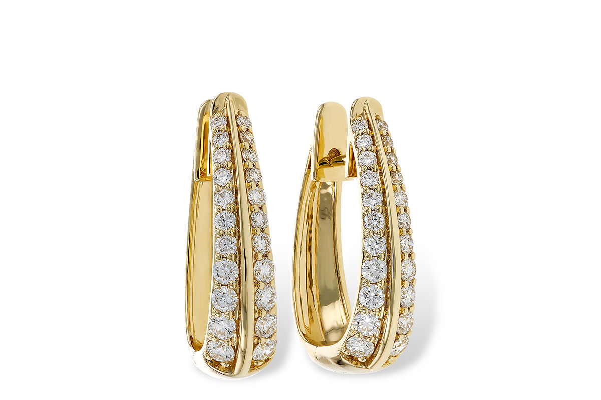 F320-12534: EARRINGS 1.00 TW