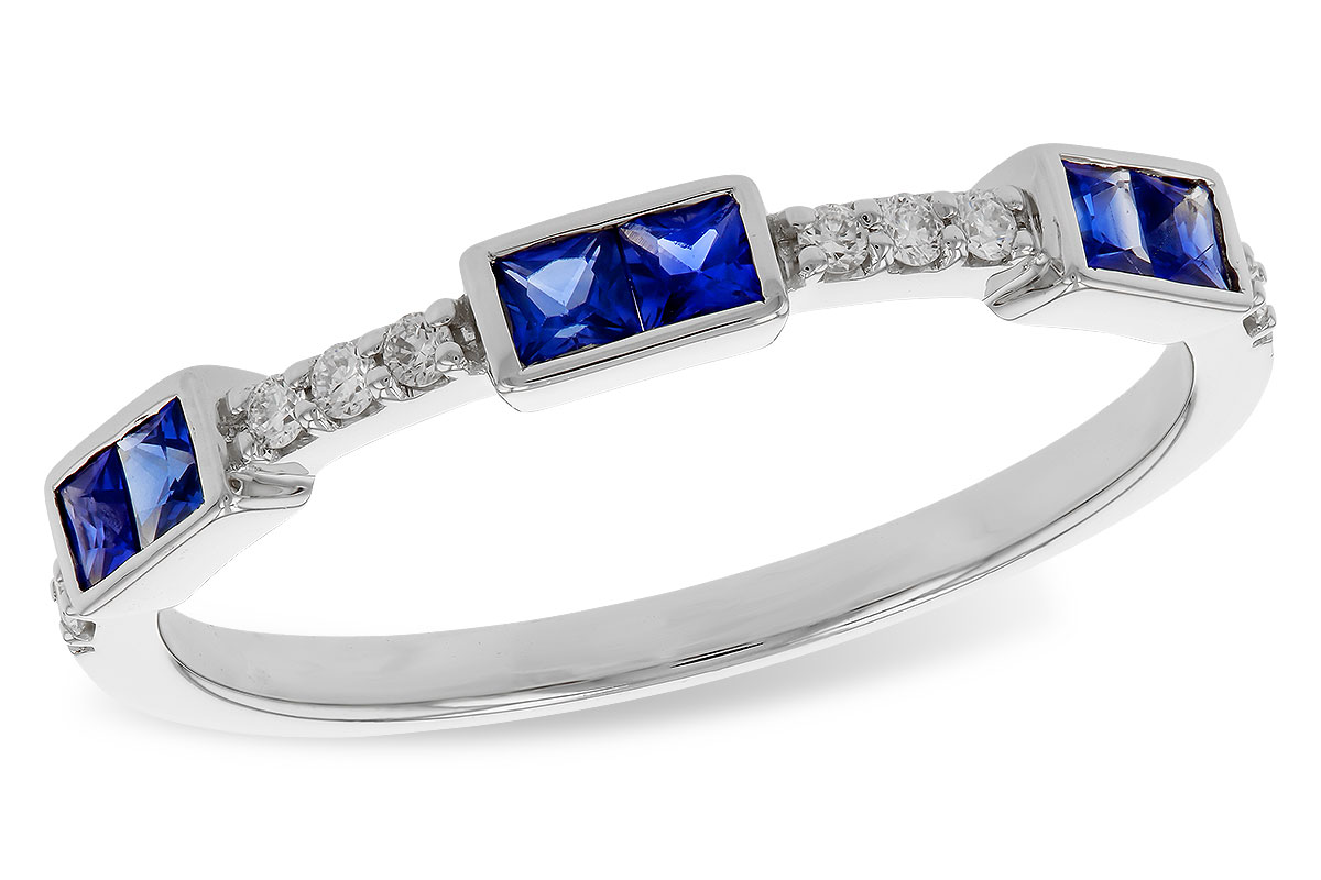 F320-13452: LDS WED RG .36 SAPPHIRE .43 TGW