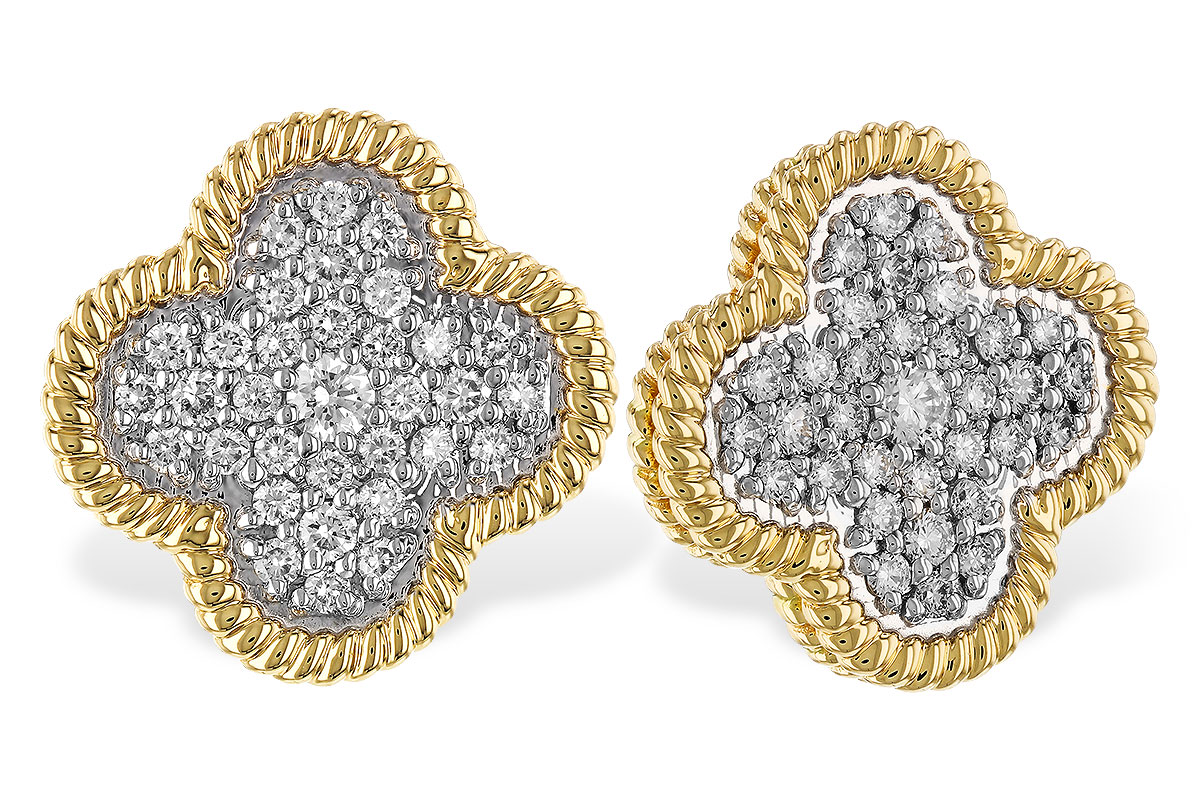 F320-14334: EARRINGS .50 TW