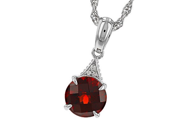 F320-16115: NECK 1.46 GARNET 1.47 TGW (7MM RD)