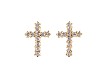 G045-62515: EARRINGS .15 TW