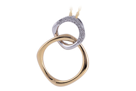 G230-11579: NECKLACE .14 TW