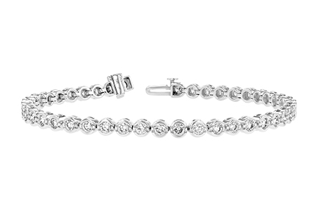 G233-78843: BRACELET 3.00 TW