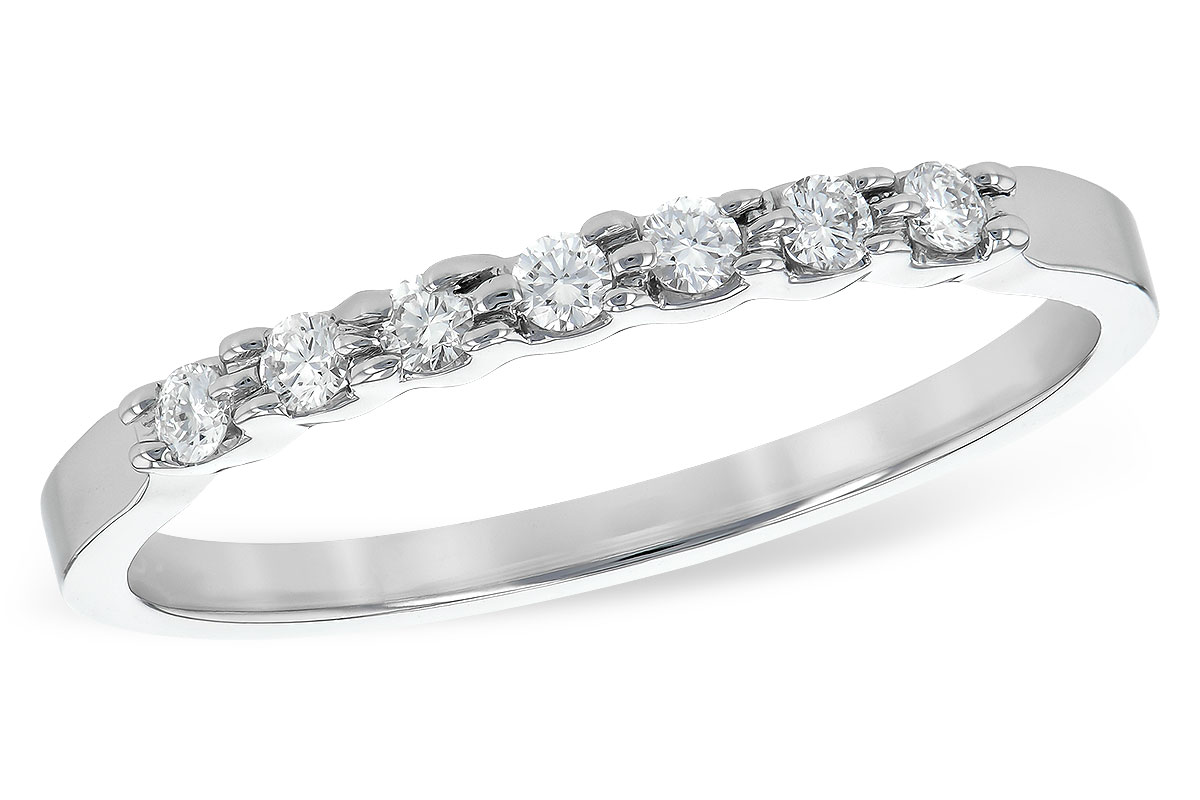 G234-69806: LDS DIA WED RG .12 TW (7 STONES)
