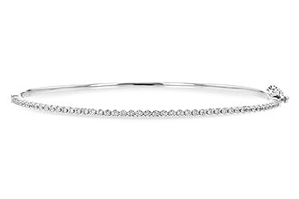 G235-63443: BANGLE BRACELET .50 TW